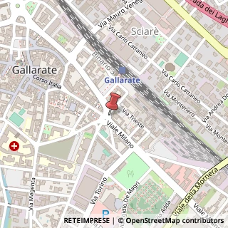 Mappa Piazza San Lorenzo, 4, 21013 Gallarate, Varese (Lombardia)