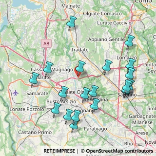 Mappa Via dei, 21050 Gorla Maggiore VA, Italia (9.123)