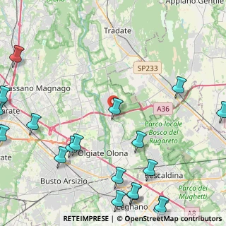 Mappa Via dei, 21050 Gorla Maggiore VA, Italia (6.6565)