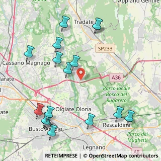 Mappa Via Brughiroli, 21050 Gorla Maggiore VA, Italia (5.11563)