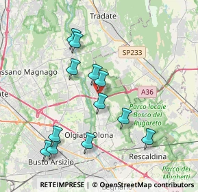 Mappa Via Brughiroli, 21050 Gorla Maggiore VA, Italia (3.78)