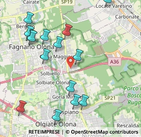 Mappa Via Brughiroli, 21050 Gorla Maggiore VA, Italia (2.33333)