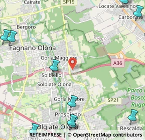 Mappa Via Brughiroli, 21050 Gorla Maggiore VA, Italia (3.54273)