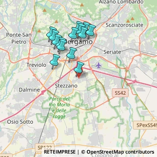 Mappa Via Torquato Tasso, 24052 Azzano San Paolo BG, Italia (3.68143)