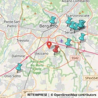 Mappa Via Torquato Tasso, 24052 Azzano San Paolo BG, Italia (4.99364)