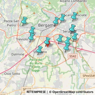 Mappa Via Torquato Tasso, 24052 Azzano San Paolo BG, Italia (3.84786)