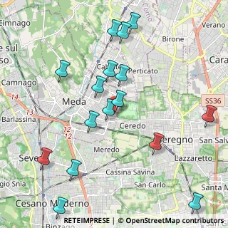 Mappa Via Albert Einstein, 20821 Meda MB, Italia (2.30313)