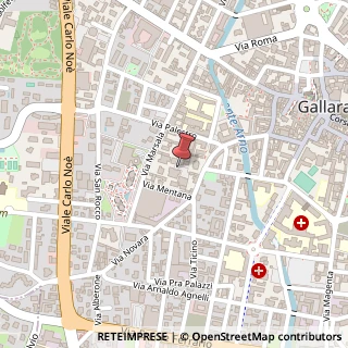 Mappa Via popolo 5, 21013 Gallarate, Varese (Lombardia)