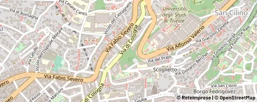 Mappa Trieste