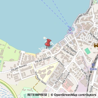 Mappa Via Canneto, 17, 25049 Iseo, Brescia (Lombardia)