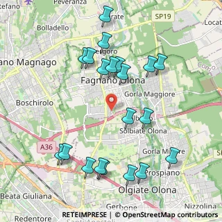 Mappa Via IV Novembre, 21054 Fagnano Olona VA, Italia (2.182)