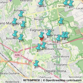 Mappa Via IV Novembre, 21054 Fagnano Olona VA, Italia (2.39588)