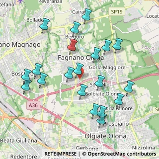 Mappa Via IV Novembre, 21054 Fagnano Olona VA, Italia (2.092)