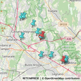 Mappa Via IV Novembre, 21054 Fagnano Olona VA, Italia (4.17333)