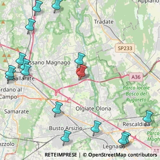 Mappa Via IV Novembre, 21054 Fagnano Olona VA, Italia (6.44625)