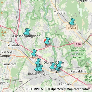 Mappa Via IV Novembre, 21054 Fagnano Olona VA, Italia (4.35909)