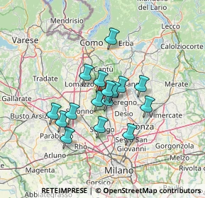 Mappa Via Alessandro Manzoni, 20825 Barlassina MB, Italia (10.03938)