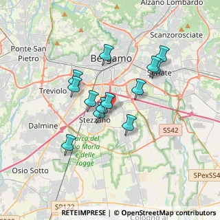 Mappa Via Papa Giovanni XXIII, 24052 Azzano San Paolo BG, Italia (2.87154)