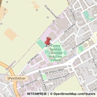 Mappa Via stezzano 18, 24052 Azzano San Paolo, Bergamo (Lombardia)