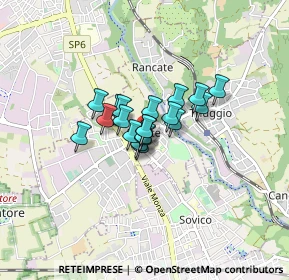 Mappa Via Giuseppe Verdi, 20847 Albiate MB, Italia (0.437)