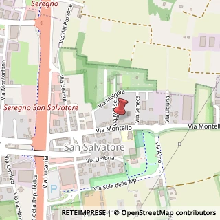 Mappa Via Molise, 6, 20831 Seregno, Monza e Brianza (Lombardia)