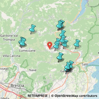 Mappa 108 Localita' Fondi, 25071 Agnosine BS, Italia (7.391)