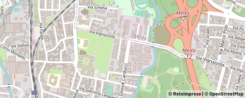 Mappa Ceriano Laghetto