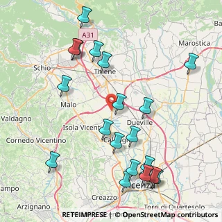 Mappa 7, 36030 Villaverla VI, Italia (9.6655)