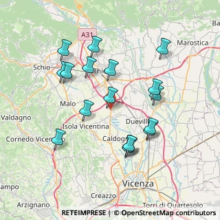 Mappa 7, 36030 Villaverla VI, Italia (7.37529)