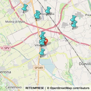 Mappa Via Roare, 36030 Villaverla VI, Italia (1.90273)
