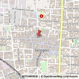 Mappa Via Francesco Trabattoni, 8, 20831 Seregno, Monza e Brianza (Lombardia)