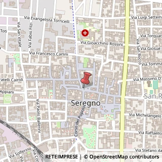 Mappa Piazza Vittorio Veneto, 4, 20831 Seregno, Monza e Brianza (Lombardia)