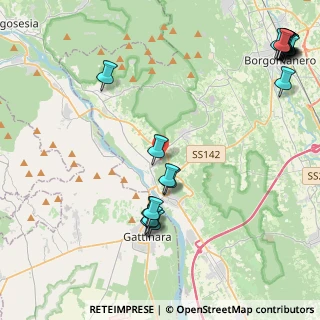 Mappa Via Antonio Gramsci, 28077 Prato Sesia NO, Italia (5.9495)