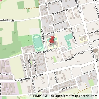 Mappa Piazzale dello Sport, 8, 21058 Solbiate Olona, Varese (Lombardia)
