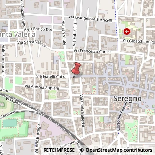 Mappa Via Giuseppe Garibaldi, 119, 20831 Seregno, Monza e Brianza (Lombardia)
