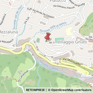 Mappa Via Cavaliere del Lavoro Umberto Gnutt, 58, 25065 Lumezzane, Brescia (Lombardia)