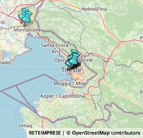 Mappa Via del Toro, 34125 Trieste TS, Italia (16.54)