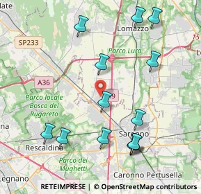 Mappa Via Bernardino Caimi, 22078 Turate CO, Italia (4.47462)