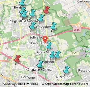 Mappa Via G. Garibaldi, 21055 Gorla Minore VA, Italia (2.29133)