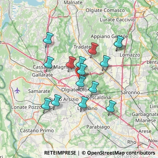 Mappa Via G. Garibaldi, 21055 Gorla Minore VA, Italia (6.40267)