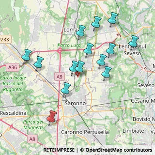 Mappa Piazza Alessandro Porro, 22070 Rovello Porro CO, Italia (3.90214)