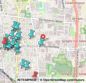 Mappa Via Sicilia, 20831 Seregno MB, Italia (0.6915)