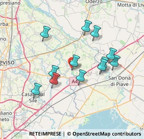 Mappa Via Emilia, 31050 Monastier di Treviso TV, Italia (6.52)