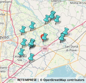 Mappa Via Emilia, 31050 Monastier di Treviso TV, Italia (6.69938)