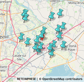 Mappa Via Emilia, 31050 Monastier di Treviso TV, Italia (6.361)