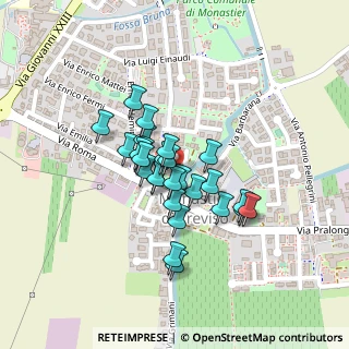 Mappa Via Emilia, 31050 Monastier di Treviso TV, Italia (0.14444)