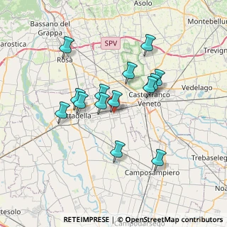 Mappa Via Roma, 35018 San Martino di Lupari PD, Italia (6.21)