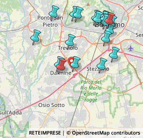 Mappa Via Agostino Richelmi, 24044 Dalmine BG, Italia (4.3775)