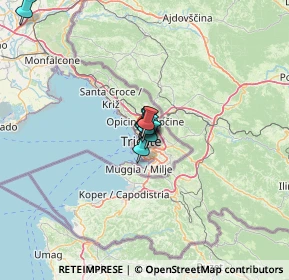 Mappa Via Ginnastica, 34142 Trieste TS, Italia (21.675)