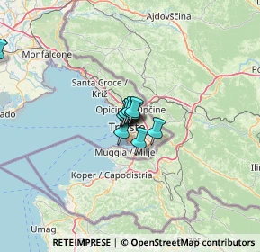 Mappa Via Ginnastica, 34142 Trieste TS, Italia (9.91364)